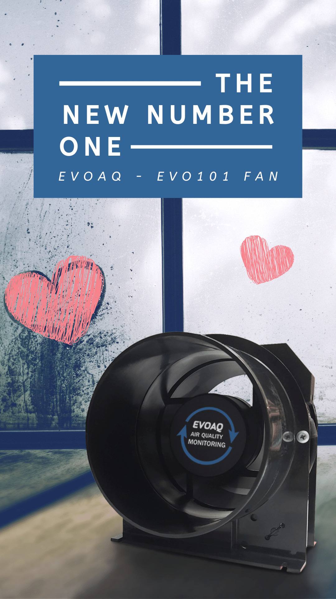 New EVO101 Bathroom Fan